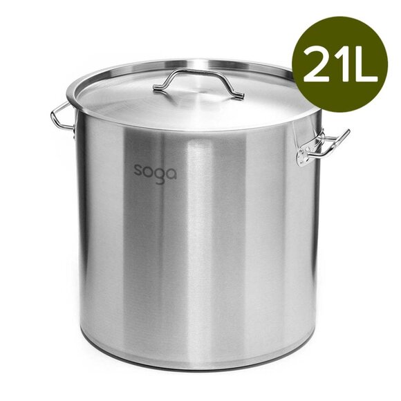 SOGA Stainless Steel 21L Stockpot - Picture 13 of 13